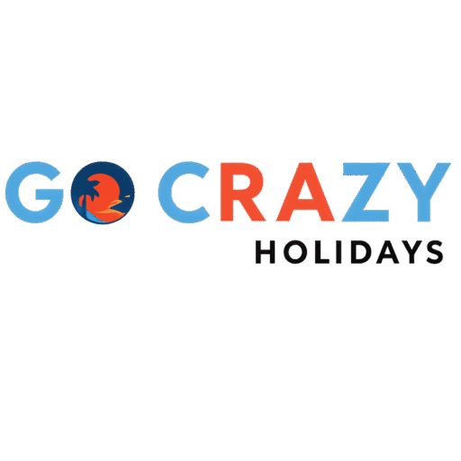 Go Crazy Holidays logo design